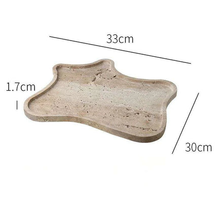 Scandinavian Elegance Marble Serving Tray Collection