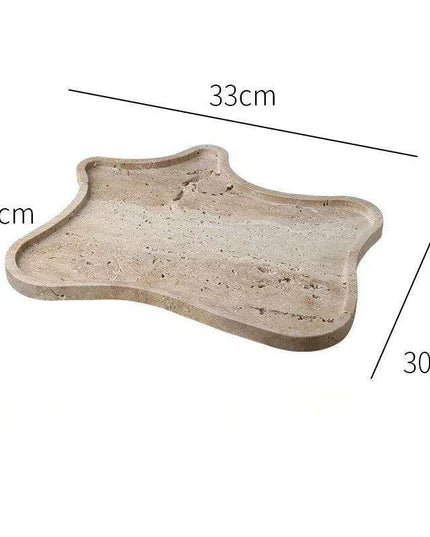 Scandinavian Elegance Marble Serving Tray Collection