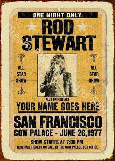 Legends of Rock Metal Wall Art - Timeless Decor for Music Enthusiasts and Entertainment Spaces