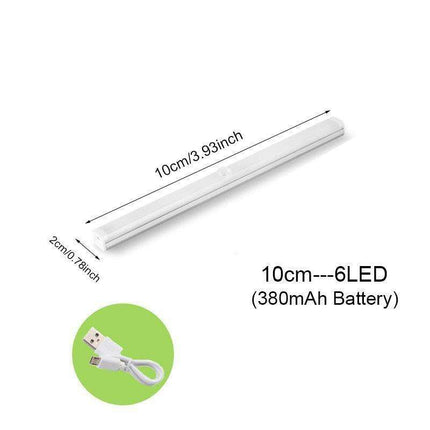 Smart Motion-Sensing USB Rechargeable LED Under Cabinet Light for Effortless Illumination