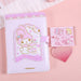 Enchanting Kawaii Heart and Moon Scrapbook Journal - Premium 6 Ring Notebook