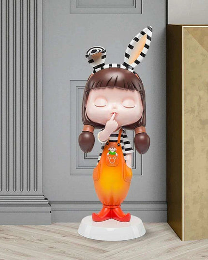 Whimsical Abstract Figurine Decor