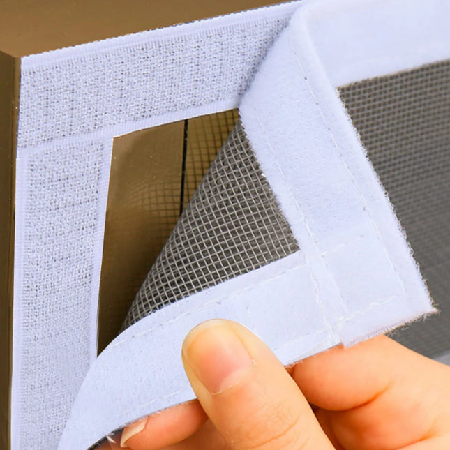 Custom-Size Anti-Mosquito Zipper Window Screen