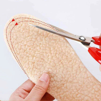 Cozy Natural Lamb Wool Insoles for Ultimate Warmth and Comfort