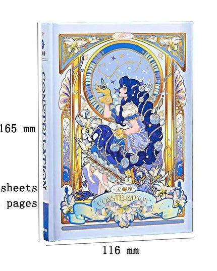 Stellar Whimsy Hardcover Journal – Colorful, Inspiring, and Imaginative Notebook