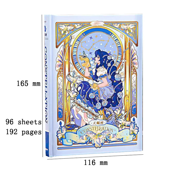 Enchanting Constellations Hardcover Notebook – Whimsical, Charming, and Vibrant Diary