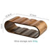 Chic Acacia Wood Wine Rack for a Stylish Home Bar and Kitchen