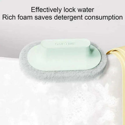 Ultimate Kitchen Cleaning Duo: Dual Action Sponge & Scrub Brush Set for Effortless Scrubbing