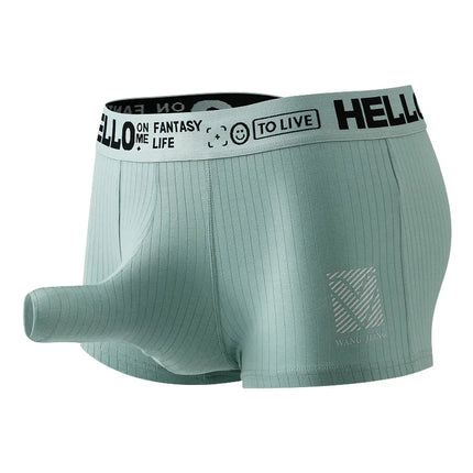 Teen Boys Elephant‑Trunk Style Cotton Boxer Underwear,Men Breathable Comfort Flat Briefs For Summer teen-boys-elephant-trunk-style-cotton-boxer-underwear-men-breathable-comfort-flat-briefs-for-summer