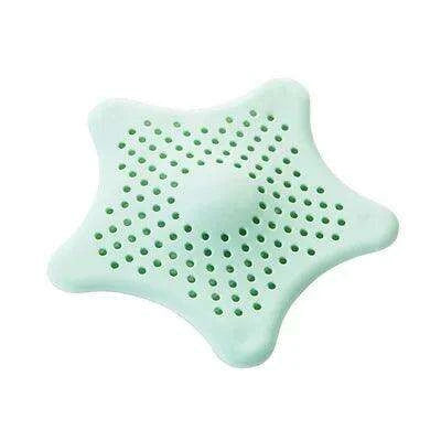 Starfish-Shaped Silicone Drain Protector - Versatile Hair Catcher for Kitchen and Bathroom Sinks
