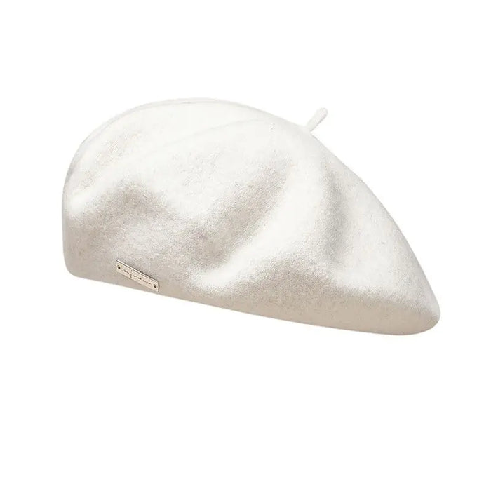 Chic Pure Wool Beret - Elevate Your Autumn/Winter Style