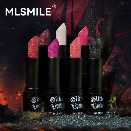 7Colors Glitter Lipstick Waterproof Long Lasting Diamond Pearlescent Metallic Lipstick Black Lipgloss Women Lips Makeup Cosmetic 7colors-glitter-lipstick-waterproof-long-lasting-diamond-pearlescent-metallic-lipstick-black-lipgloss-women-lips-makeup-cosmetic