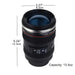 400ml Camera Lens Coffee Mug for Traveling Photographers and Home Enthusiasts