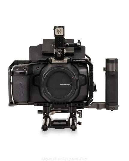 TILTA Gray Camera Cage Kit with Follow Focus for BMPCC 4K 6K - Cinema Essentials
