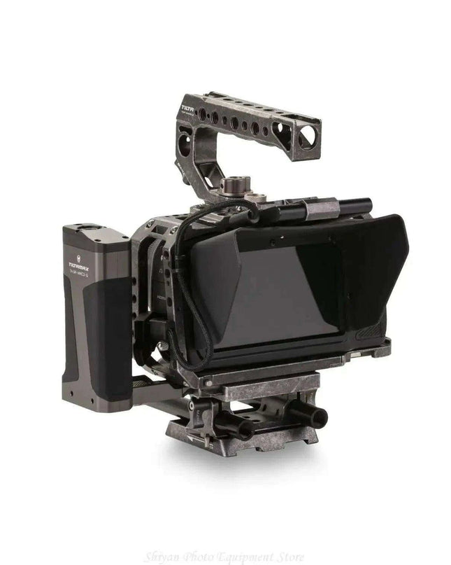 TILTA Gray Camera Cage Kit with Follow Focus for BMPCC 4K 6K - Cinema Essentials