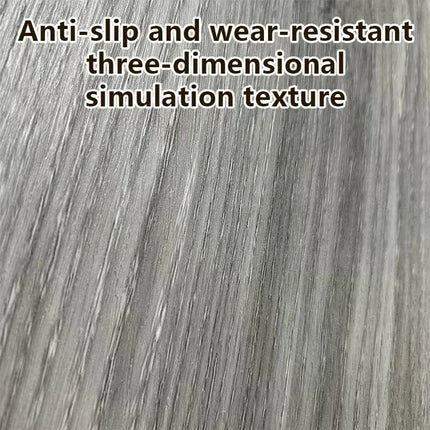 Self-Adhesive Wood Grain Floor & Wall Stickers – Set of 10