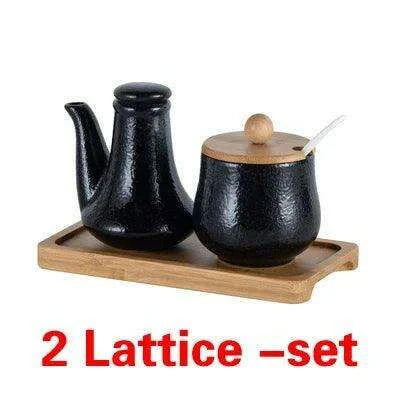 Exquisite Japanese Ceramic Spice Collection for Culinary Excellence