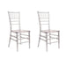 Sophisticated 20-Piece Clear Acrylic Chair Collection for Events