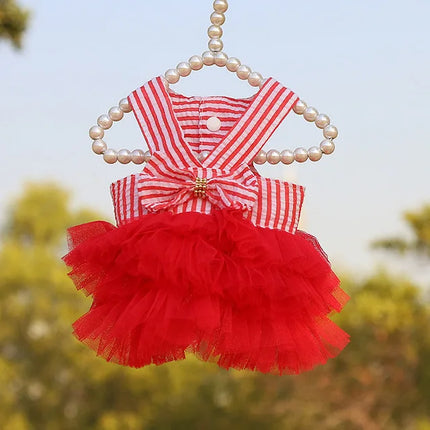 Dog & Cat Lace Princess Dress