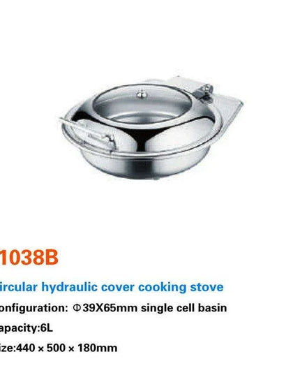 Sophisticated Hydraulic Stainless Steel Catering Chafing Dish Set for Upscale Events