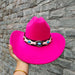 Stylish Handwoven Straw Cowboy Hat - Unisex Summer Sun Protection for 2023