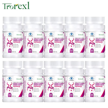 Trorexl Herbal Cassia & Coix Seeds Capsules - Appetite Regulator, Caff
