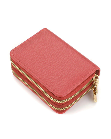 Lychee-Inspired Chic Zip Wallet - Stylish & Practical