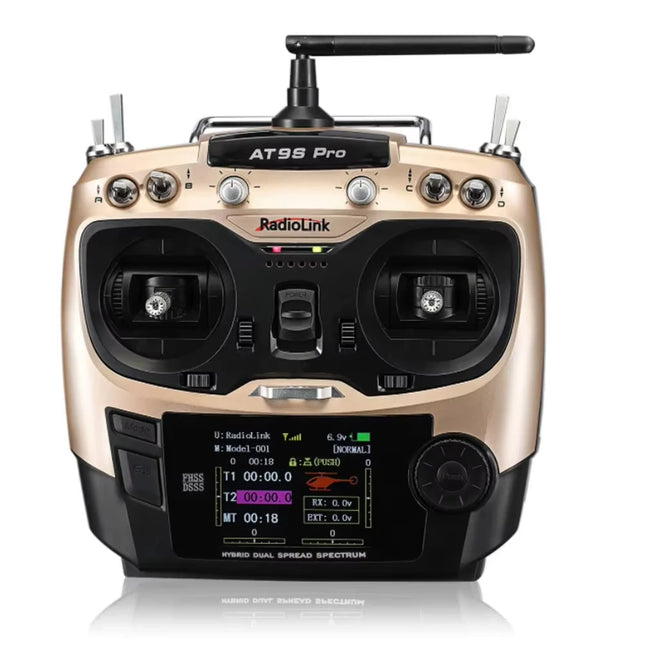 Radiolink AT9S Pro 10/12CH 2.4G RC Transmitter & R9DS Receiver for Dro