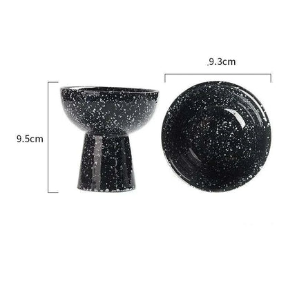 Elegant Blue and White Porcelain Dessert and Snack Bowl