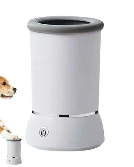 Rechargeable Electric Paw Cleaning Device for Dogs and Cats with Massage Feature