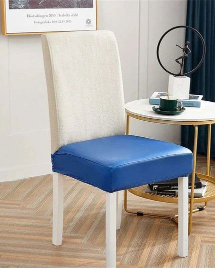 Svetanya Waterproof PU Leather Chair Covers - Elastic Slipcovers for Stylish Furniture Protection