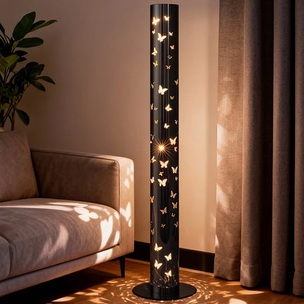 Butterfly Projection Floor Lamp - Dimmable LED