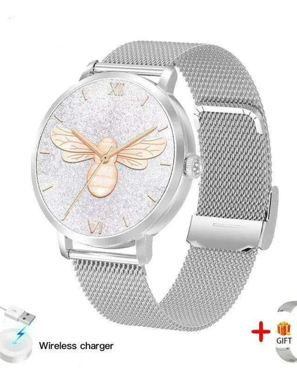 Chic Smart NFC Watch for Women with Bluetooth Calling, GPS, and Health Monitoring