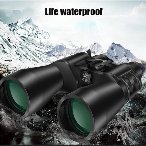 High Definition Borwolf 10-60X60 Hunting Binoculars with Waterproof IPX4 Rating
