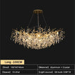 Long 100cm / White / Gold
