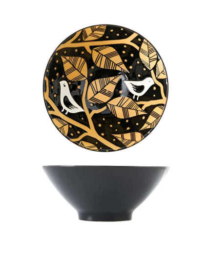 Chic Japanese Ceramic Ramen and Soup Bowl Collection - Essential for Elegant Dining Experiences