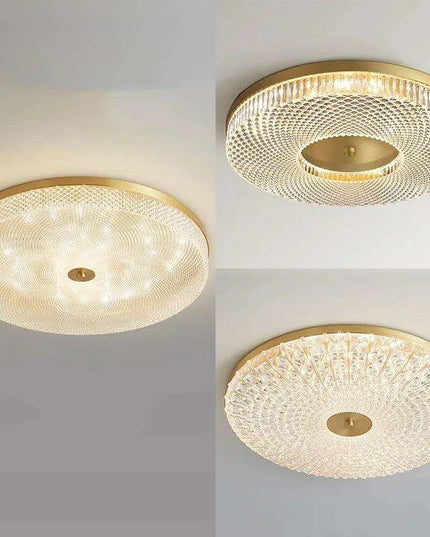 Chic LED Round Acrylic Ceiling Light for Luxurious Home Decor