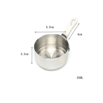 Elegant Stainless Steel Saucepan Collection with Handle - Essential Cooking Set