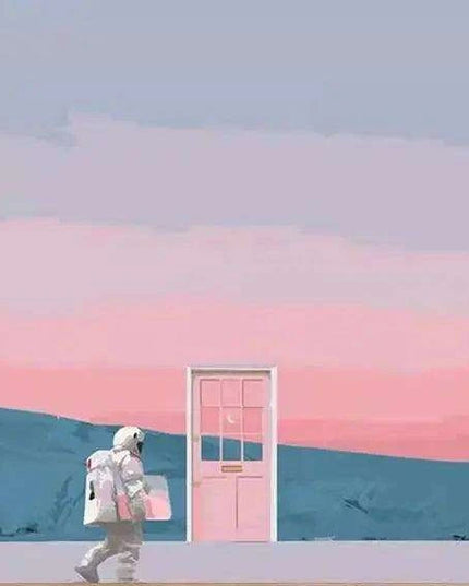 Imagination Journey Paint-By-Numbers Landscape Kit for Kids - Fun DIY Art Set