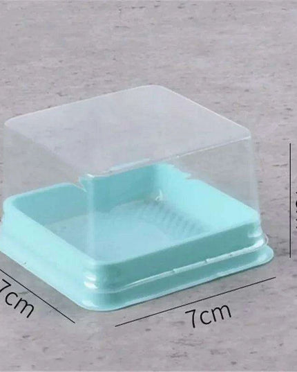 Elegant Transparent Baking Box Set - Enhance Your Culinary Creations with Style