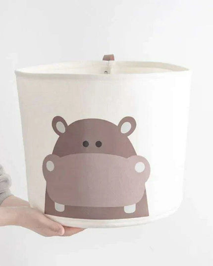 Chic Eco-Friendly Ivory Felt Organizer Basket - Stylish Home Storage Solution