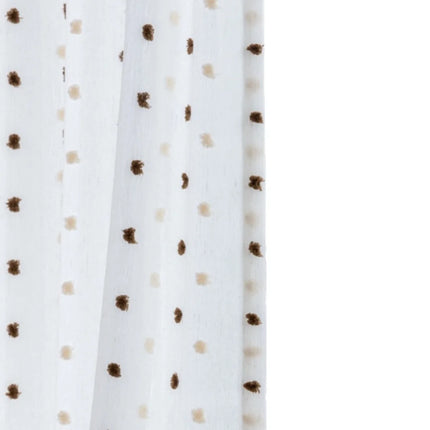 Cotton-Linen Jacquard Curtain — Candy Colour, Custom Size