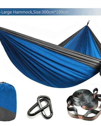 Zowee Ultimate Adventure Hammock Set with Tree Straps & Heavy-Duty Carabiners | Ultra-Durable Parachute Nylon