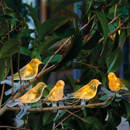 Lisf Solar Waterproof Bird Light String - Decorative Outdoor Illuminat