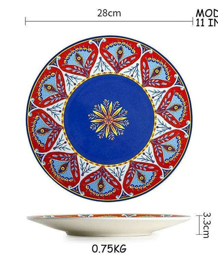 Stylish Yellow Ceramic Dining Set - Mug, Kettle, Plate, and Spoon Bowl, American Style