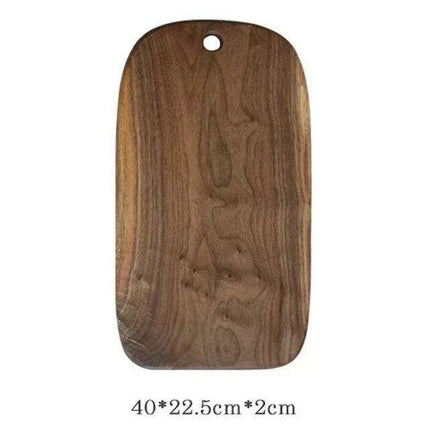 Premium Black Walnut Chopping and Serving Board - Stylish Kitchen Essential for Culinary Excellence