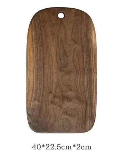 Premium Black Walnut Chopping and Serving Board - Stylish Kitchen Essential for Culinary Excellence