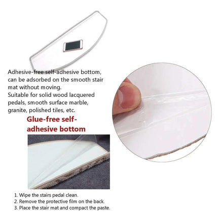 Chic 7-Piece Non-Slip Stair Mat Collection for Ultimate Home Safety