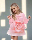 pink long sleeve / 7-8Y 130