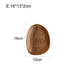 Rustic Irregular Oval Wooden Serving Platters for Sushi, Fruits, and Bread - Distinctive Decorative Dinner Plates for Home